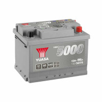 Yuasa YBX 5075 60Ah EN 640A R+(низк.)