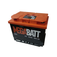 Mega Batt/Vega/Uno 60 Ah EN 480A L+
